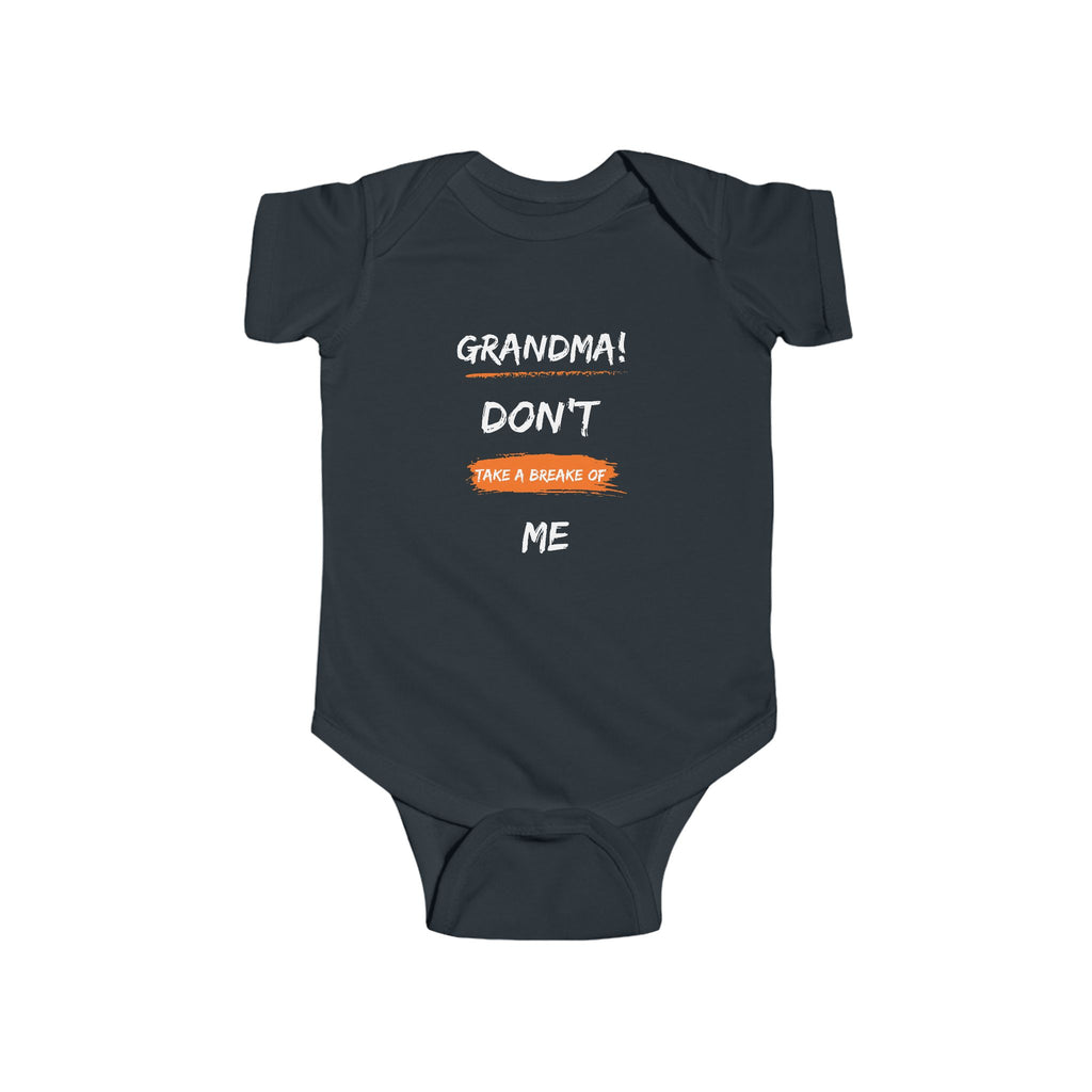 Cute Grandchild Joke Infant Bodysuit, Gift for New Parents, Baby Shower, Birthday Outfit, Funny Baby Clothes, Grandparent Gift