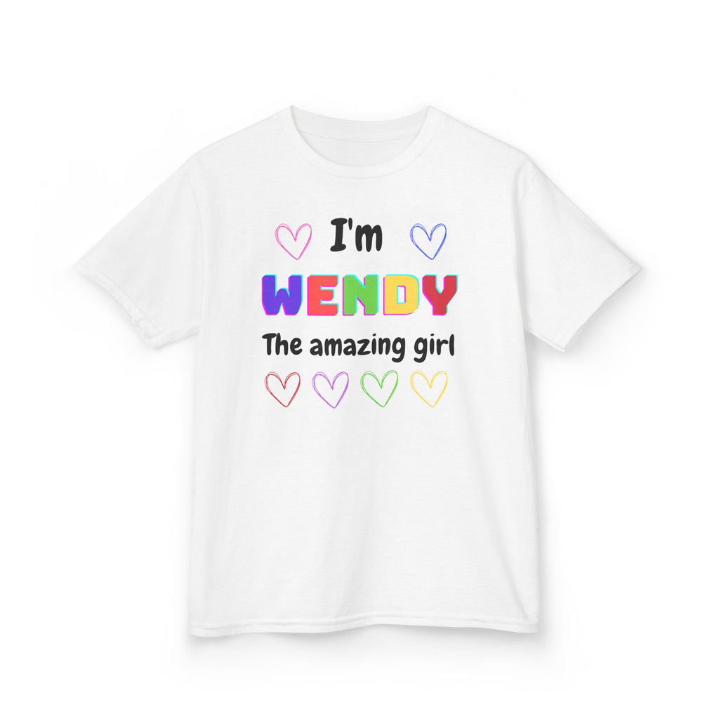 Personalized T-shirt for your Kids - Kids Heavy White Cotton™ Tee