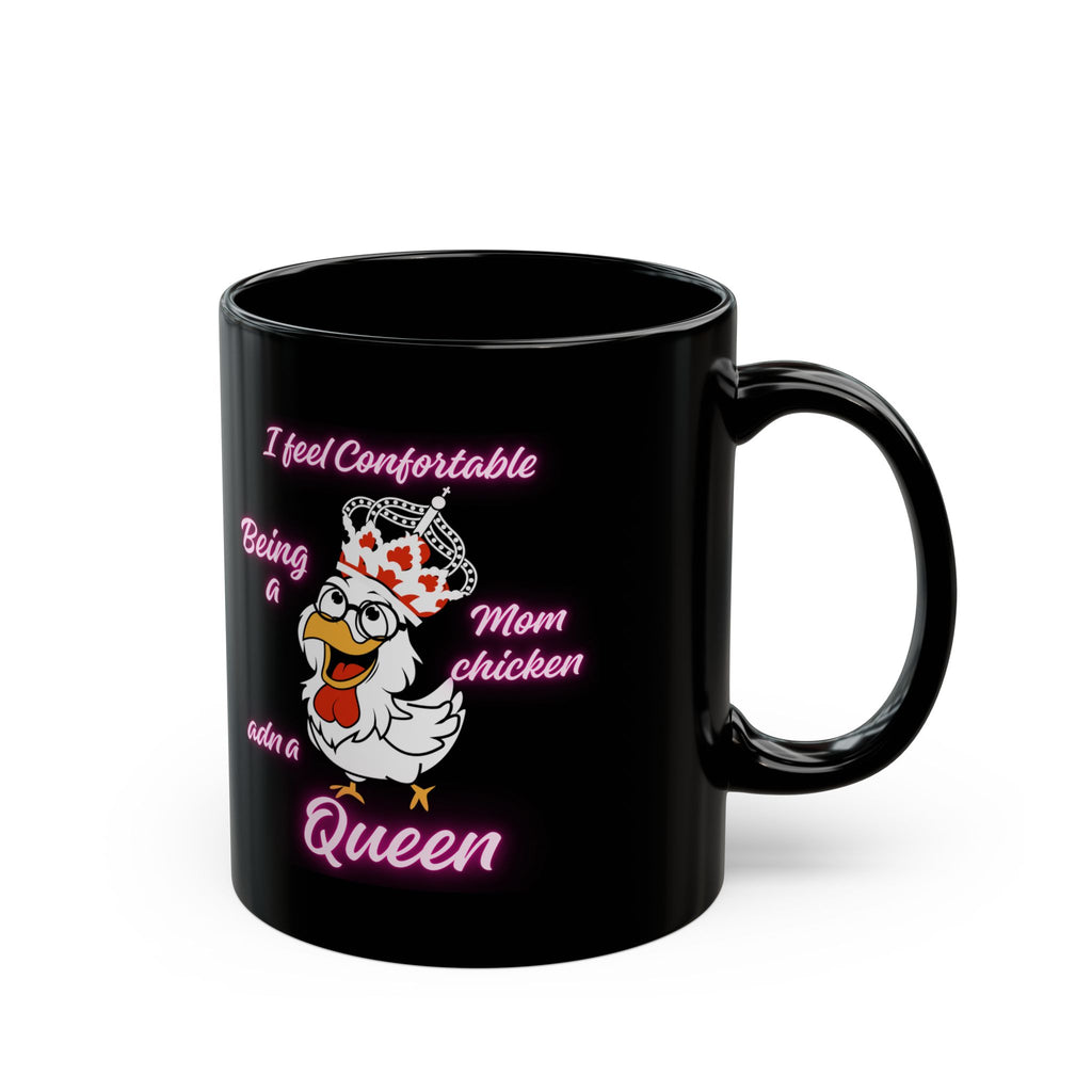 Queen Chicken Mom Mug - Perfect Gift for Mother's Day, Birthday, or Any Loving Mom Who Deserves to Feel Royal, Funny Coffee Cup, [...]