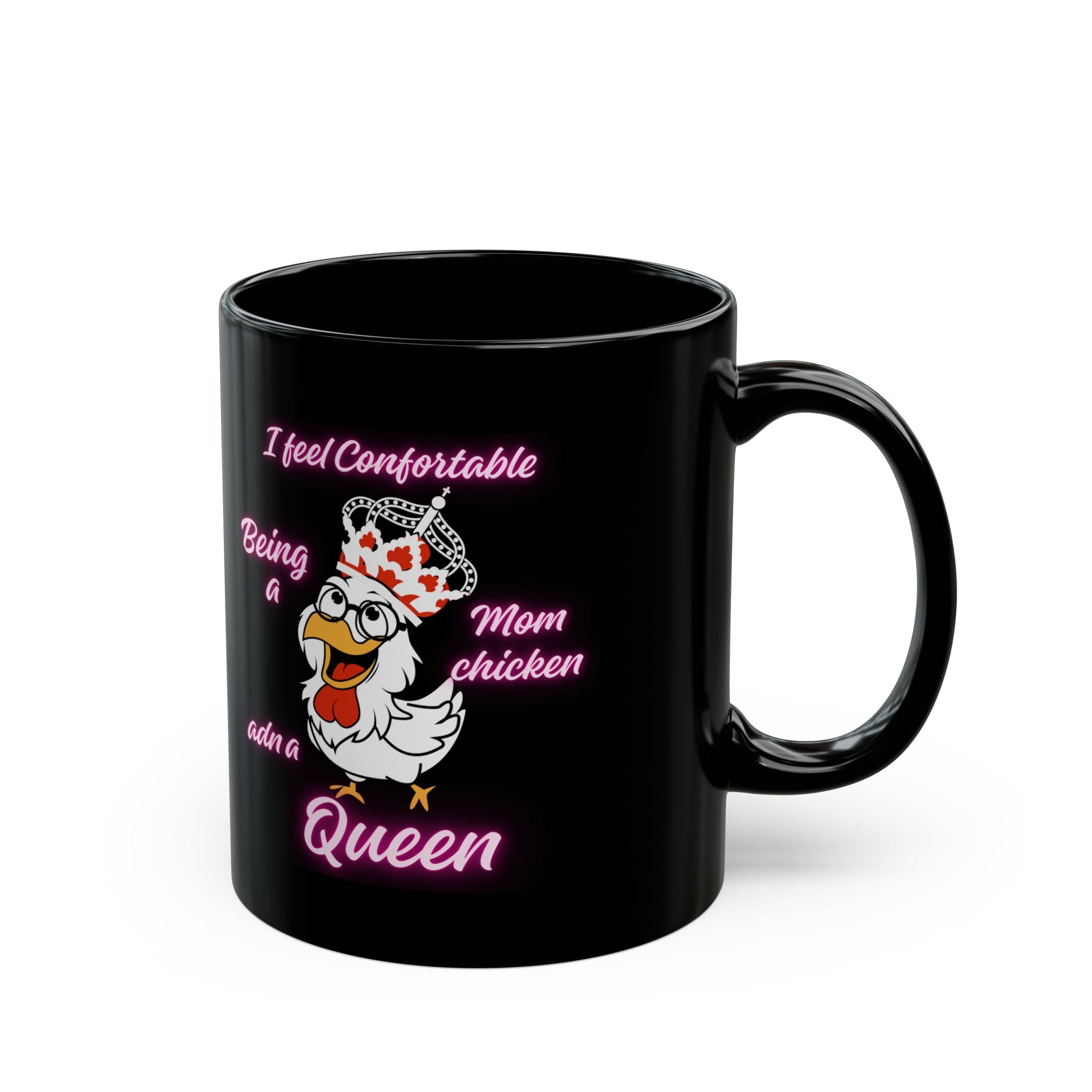 Queen Chicken Mom Mug - Perfect Gift for Mother's Day, Birthday, or Any Loving Mom Who Deserves to Feel Royal, Funny Coffee Cup, [...]