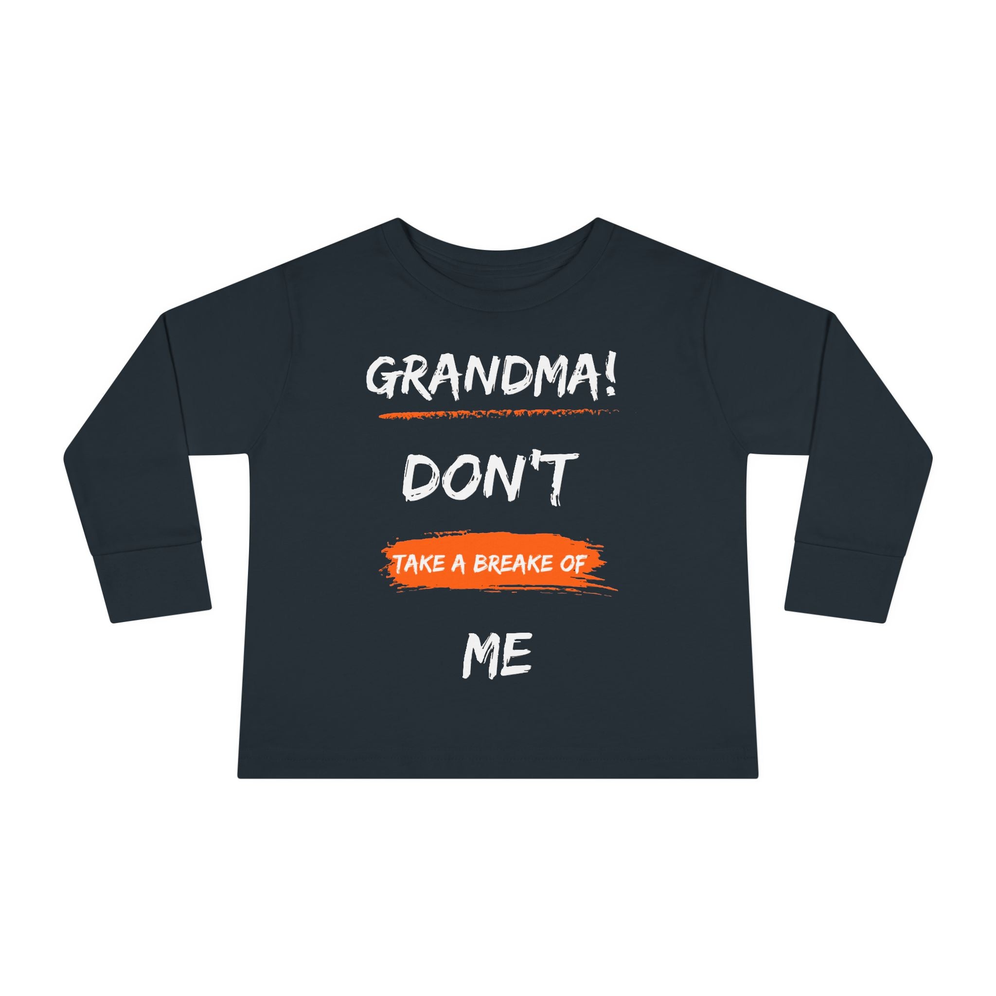 Toddler Long Sleeve Tee, Cute Toddler Shirt, Gift for Grandma, Funny Kids Tee, Toddler Graphic T-Shirt, Fall Outfit