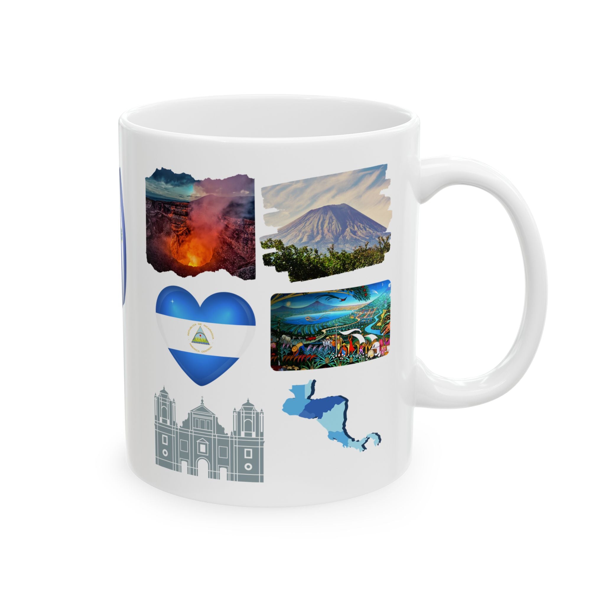 Nicaragua - White Mug 11oz