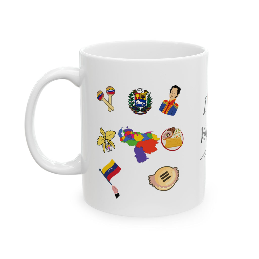 Venezuela Symbols - White Mug 11oz with