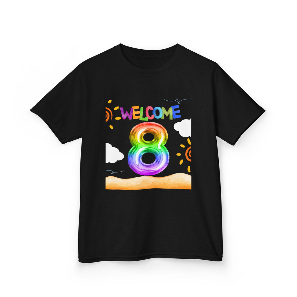 Welcome 8 -  Kids Heavy Cotton™ Tee