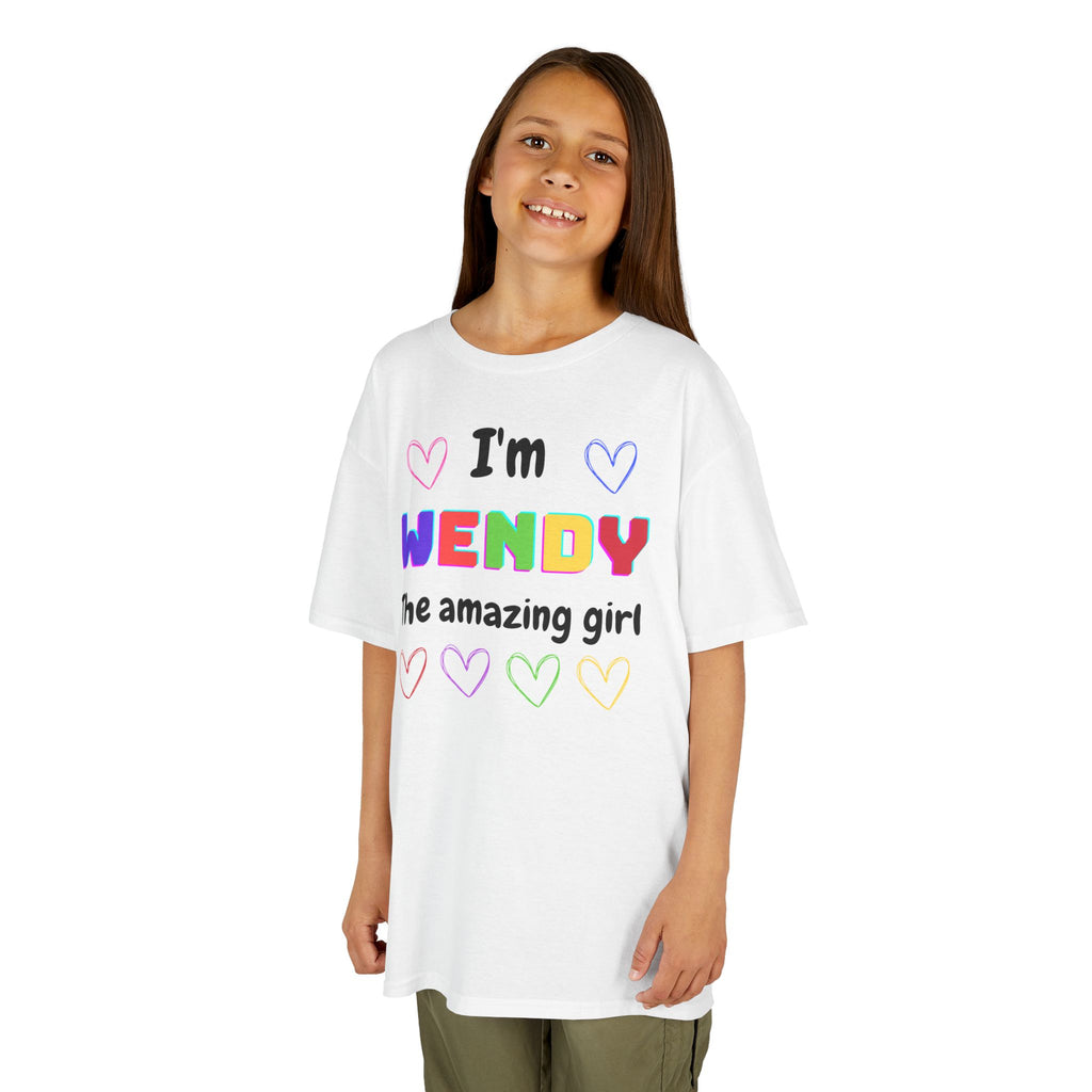 Personalized T-shirt for your Kids - Kids Heavy White Cotton™ Tee