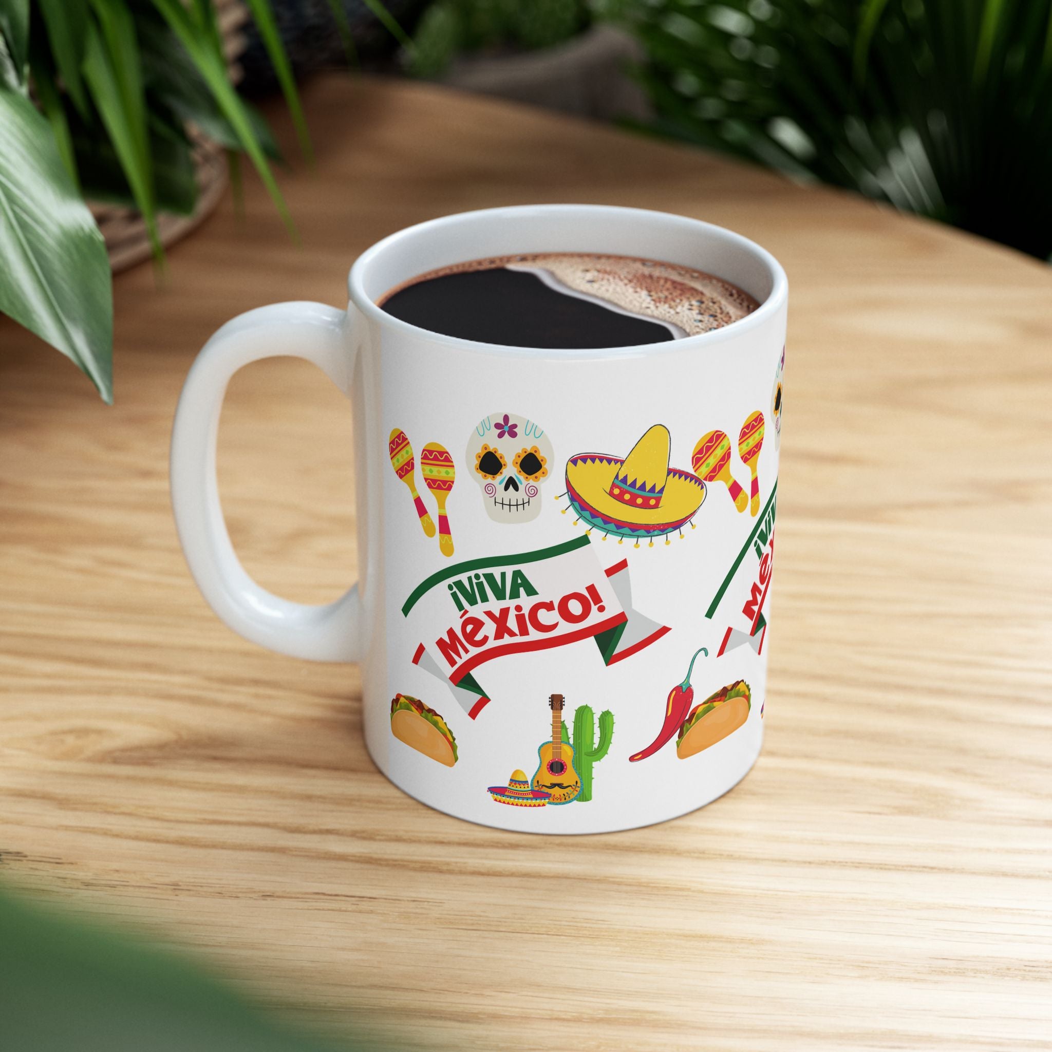 Viva Mexico - White Mug 11oz