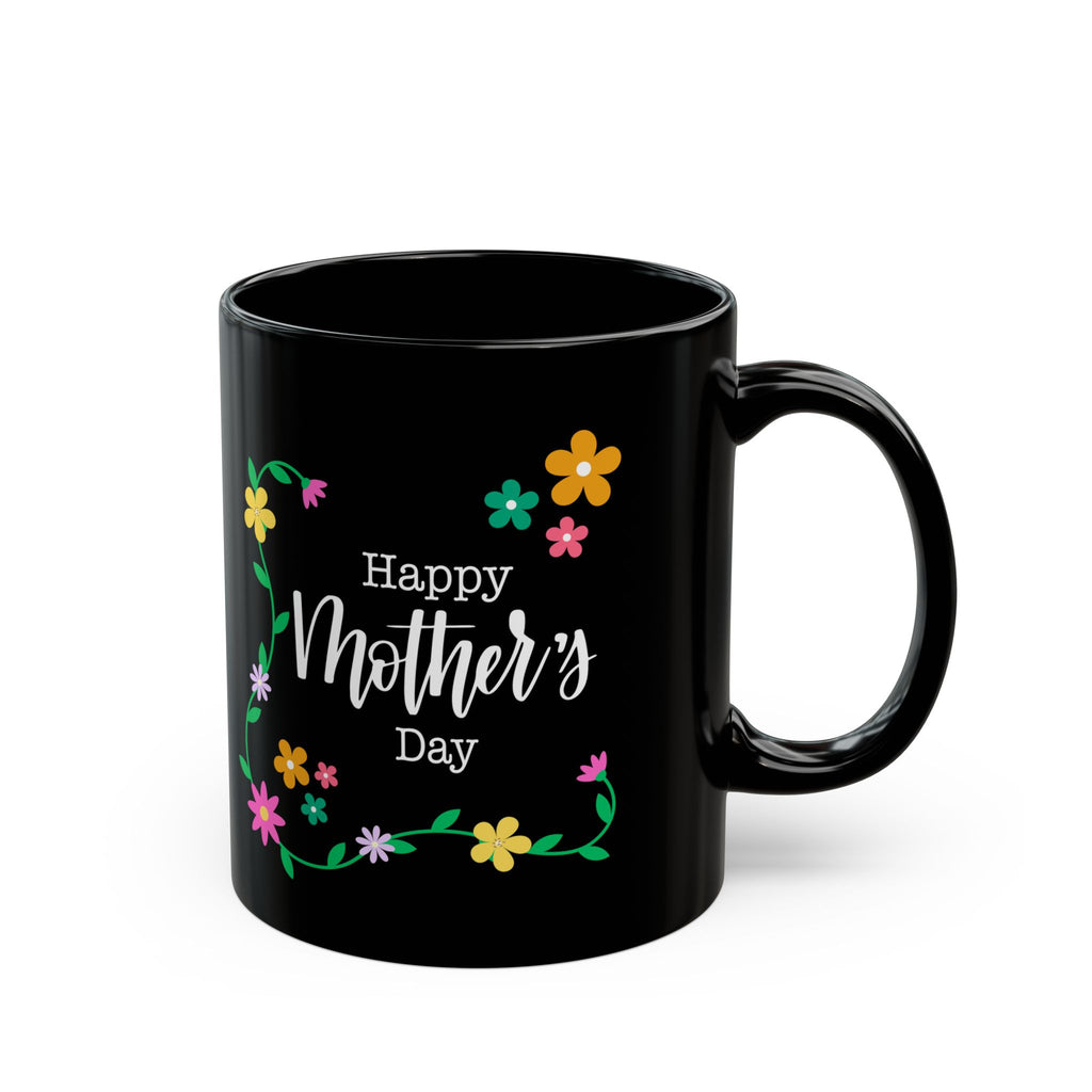 Black Coffee Mug, 11oz