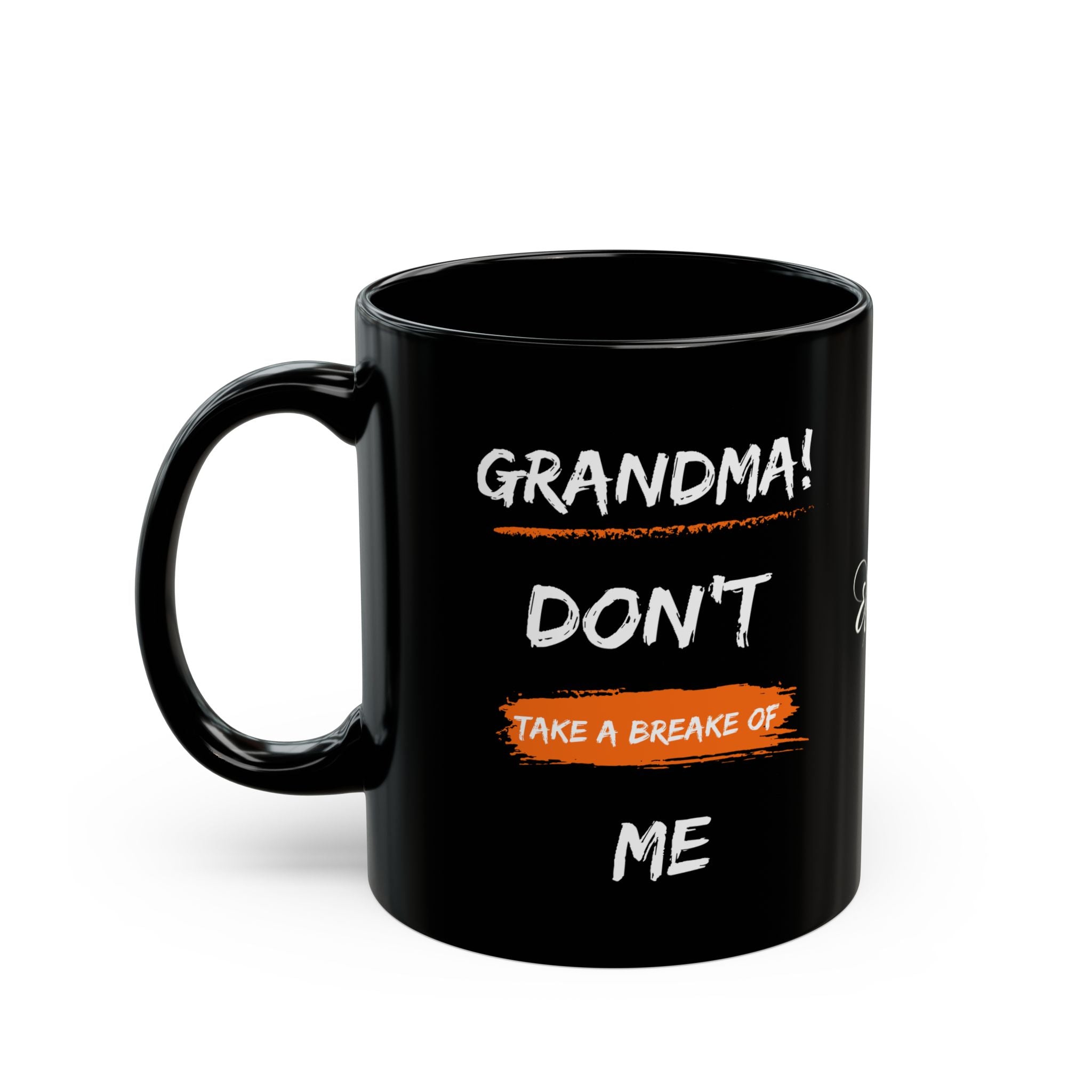 Grandma's Coffee Mug, Funny Gift for Grandma, Black Mug, Family Humor, Unique Grandma Gift, Coffee Lover