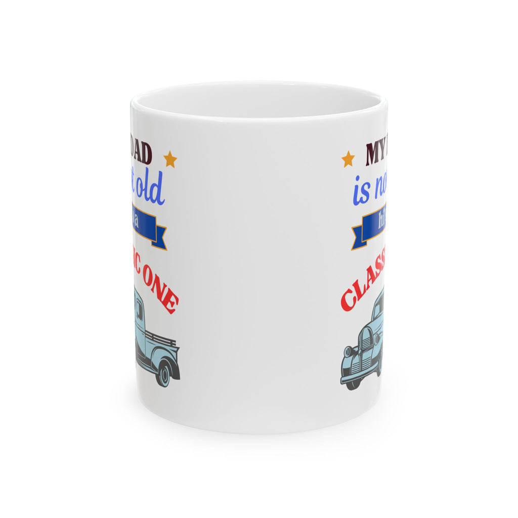 Dad Classic One 2 - White Mug 11oz