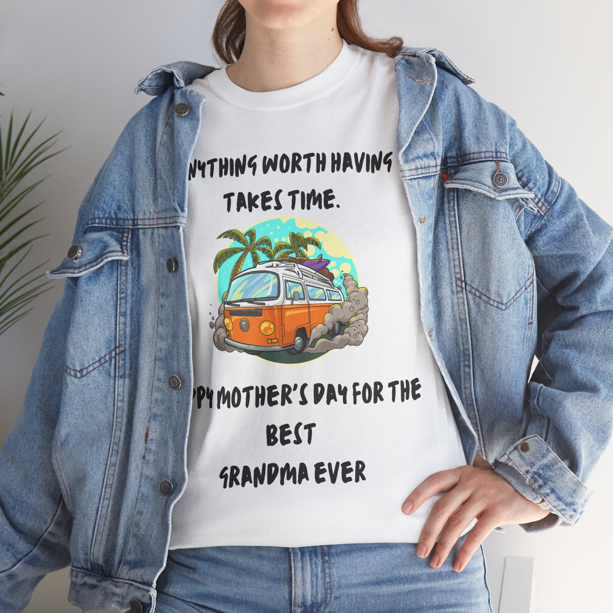 Vintage-Inspired Mother's Day Unisex Tee, Perfect Gift for Grandma, Relaxed Fit Cotton Shirt, Happy Moments, Family Celebrations