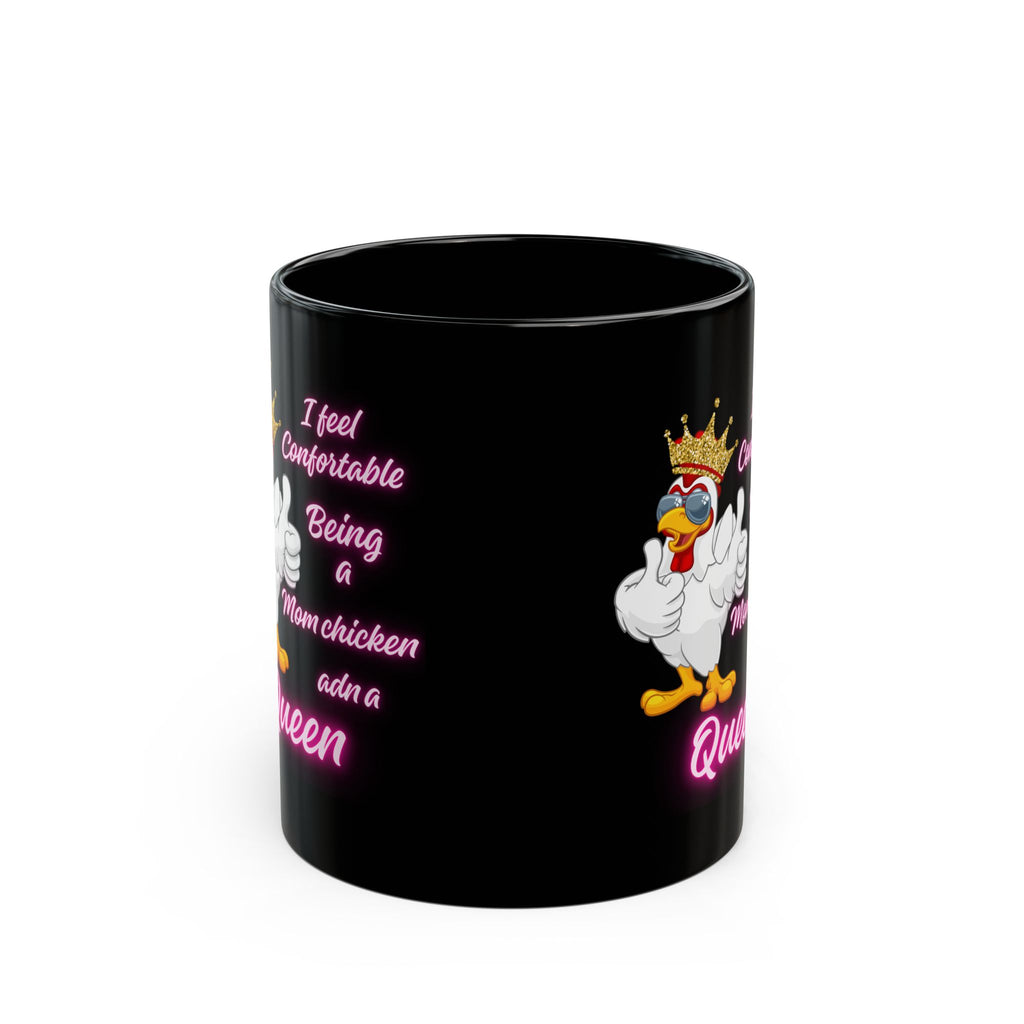 Funny Chicken Mom Mug, Gift for Mom, Mother's Day Coffee Cup, Humor Mug, Cute Chicken Mom