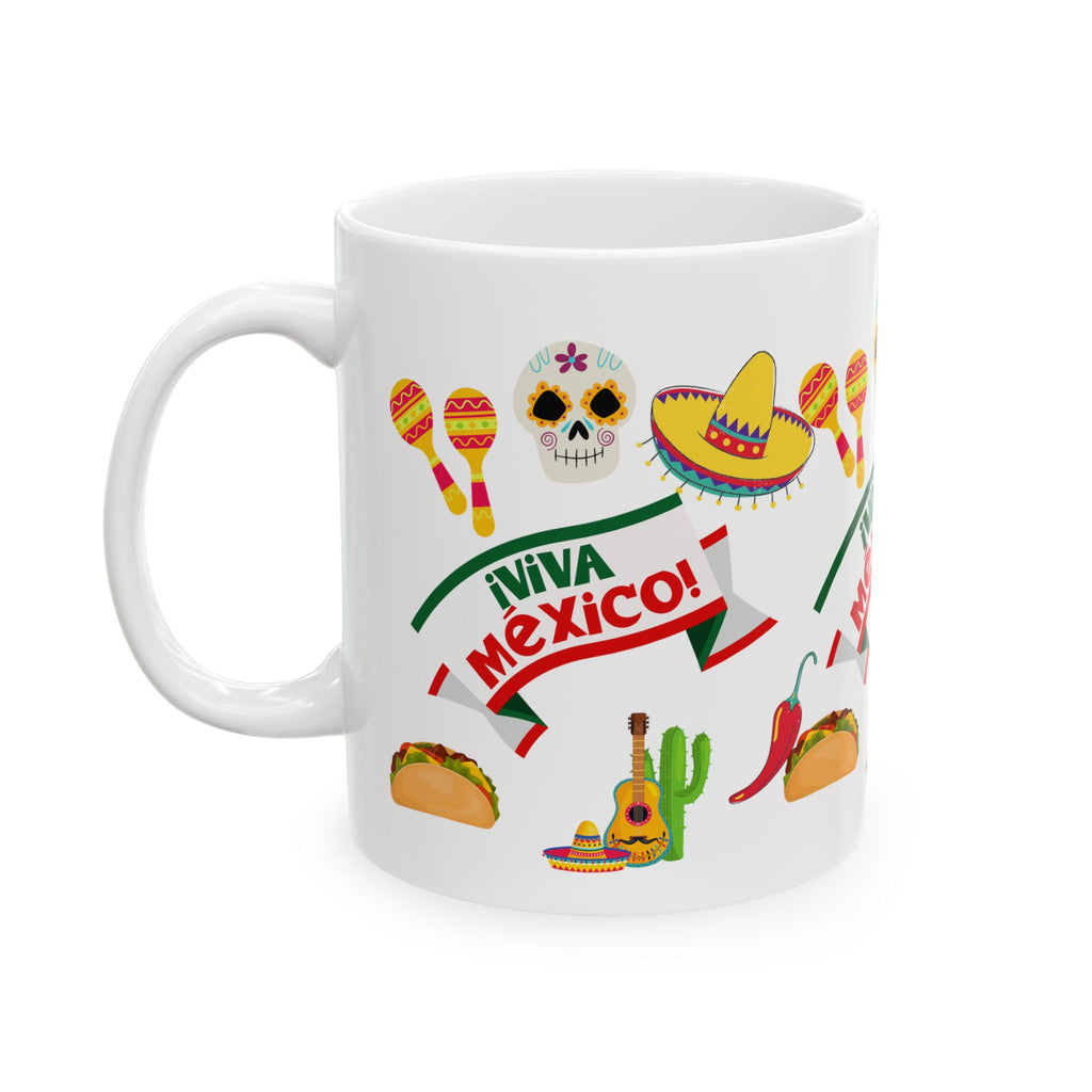 Viva Mexico - White Mug 11oz