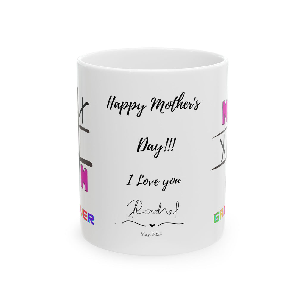 Mom Game Over - Ceramic Mug, (11oz, 15oz)