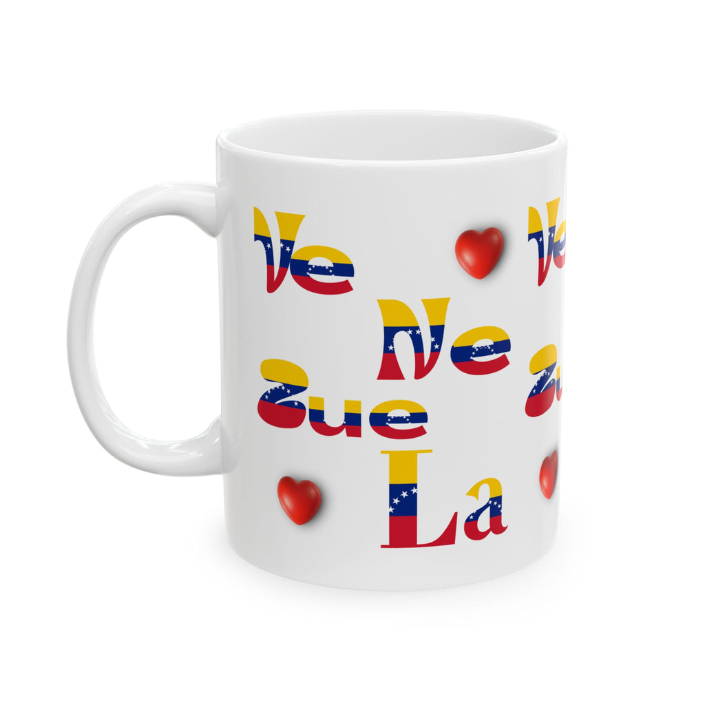 Venezuelan Mug 11oz - Taza de bebidas calientes con motivos venezolanos