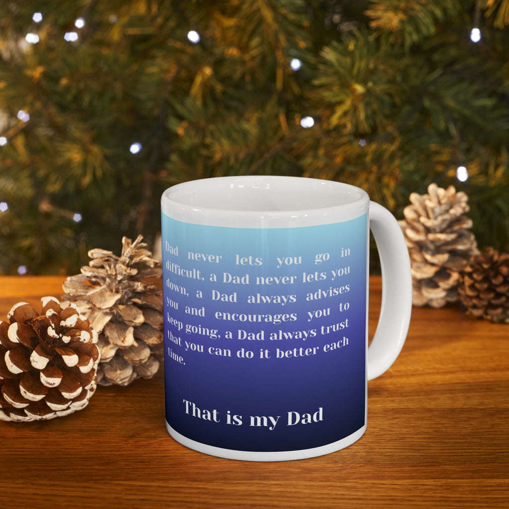 Classic Dad Mug - Vintage Truck Gift for Father's Day, Birthday, or Special Occasions | Nostalgic Coffee Cup, Unique Gift Idea, Dad Gift