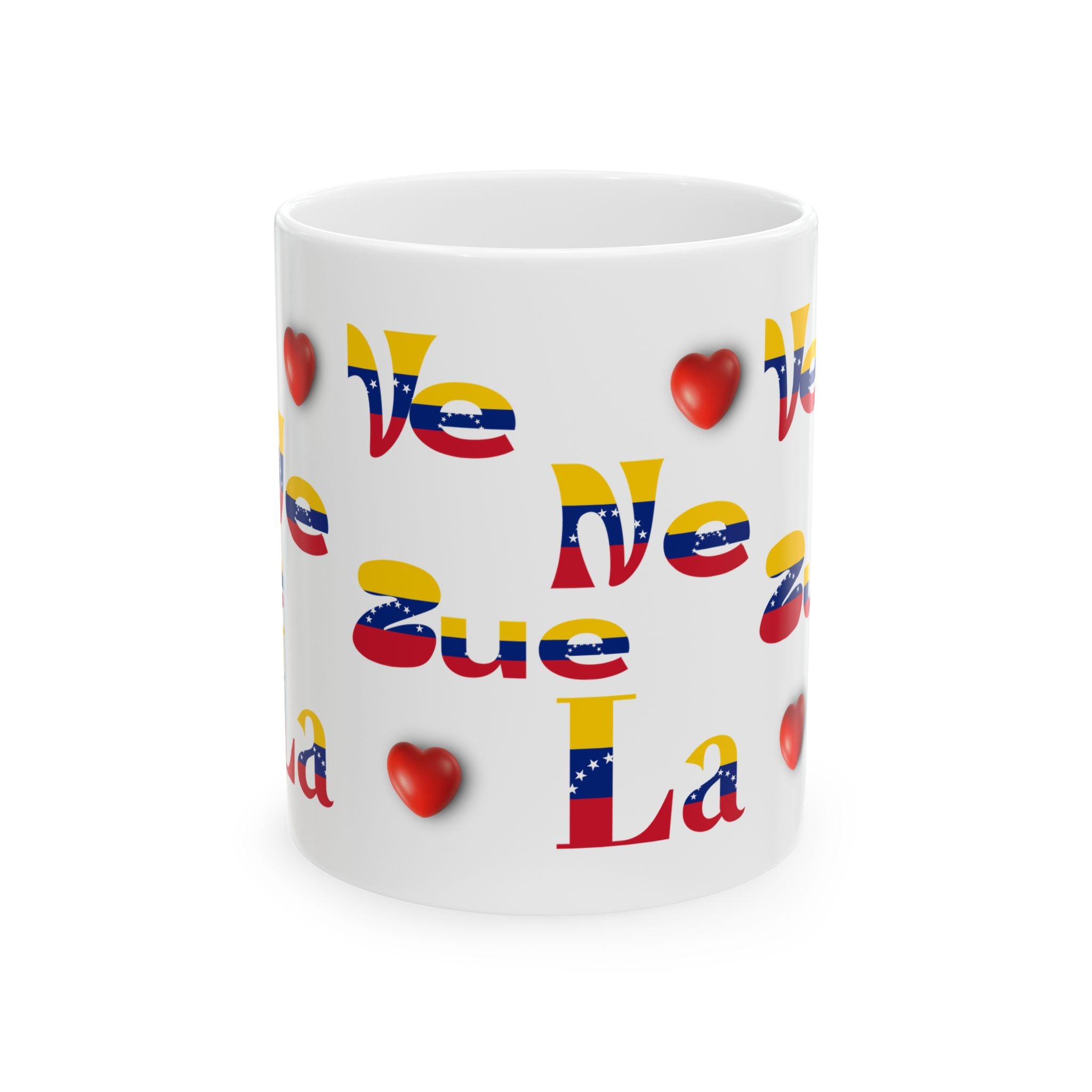 Venezuelan Mug 11oz - Taza de bebidas calientes con motivos venezolanos