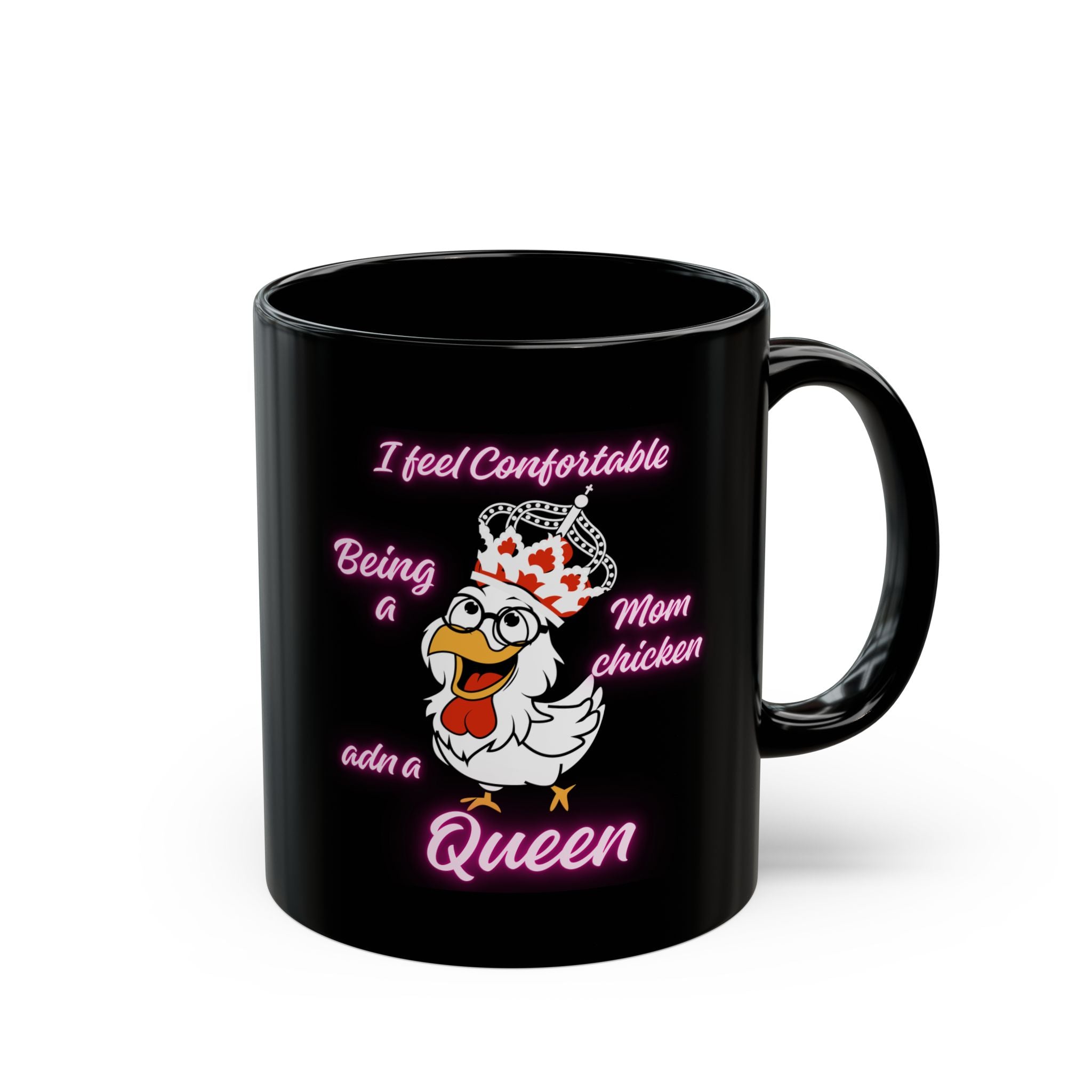 Queen Chicken Mom Mug - Perfect Gift for Mother's Day, Birthday, or Any Loving Mom Who Deserves to Feel Royal, Funny Coffee Cup, [...]