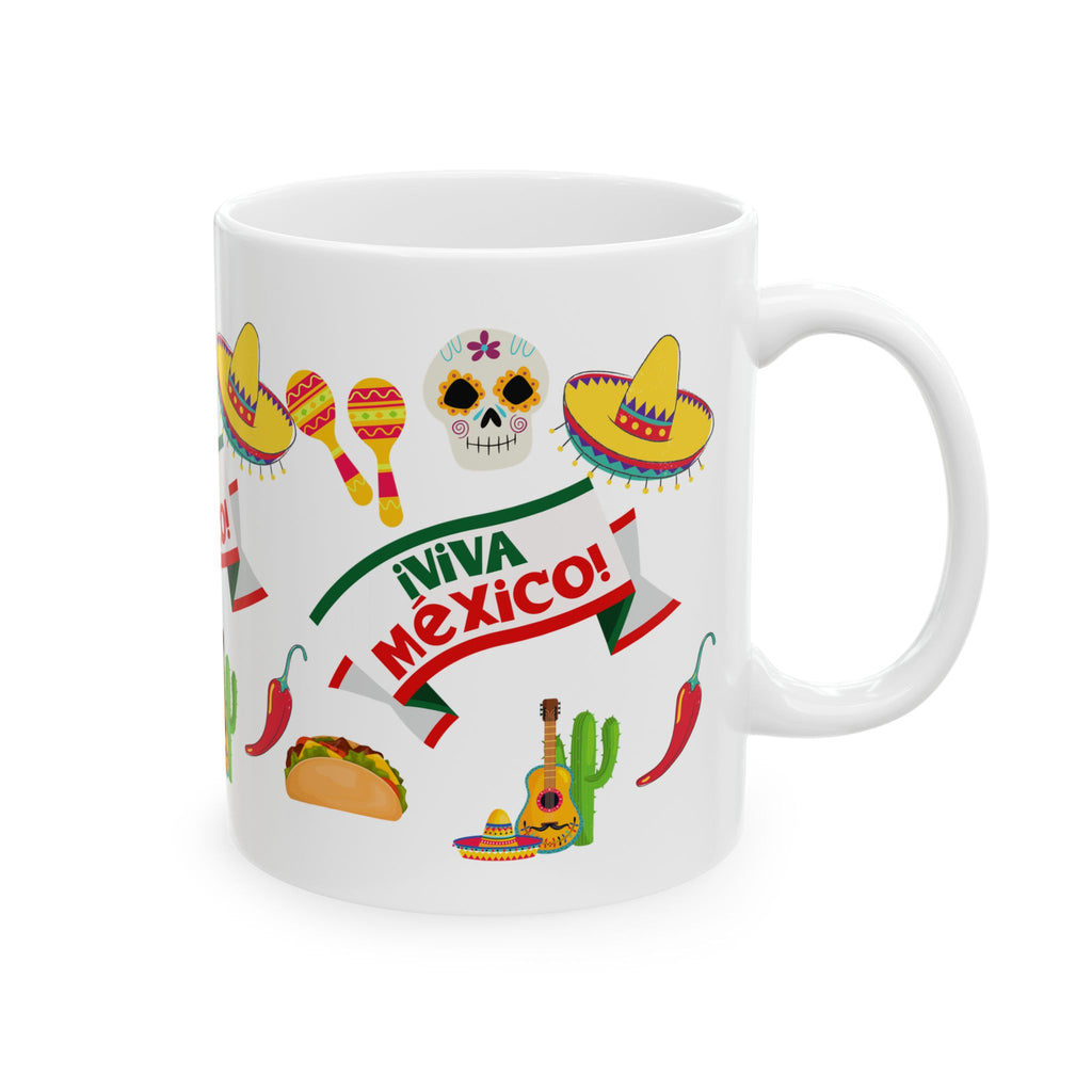 Viva Mexico - White Mug 11oz