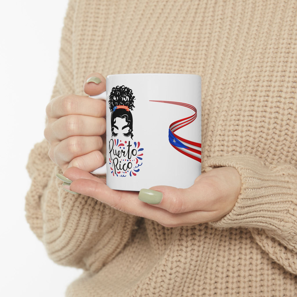 Patriotic Ceramic Mug | Country Love Coffee Cup | 4th of July, Memorial Day, Holiday Gift, Customizable Drinkware