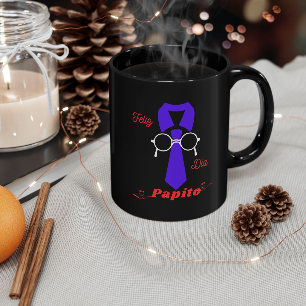 Papito - Black Coffee Mug, 11oz