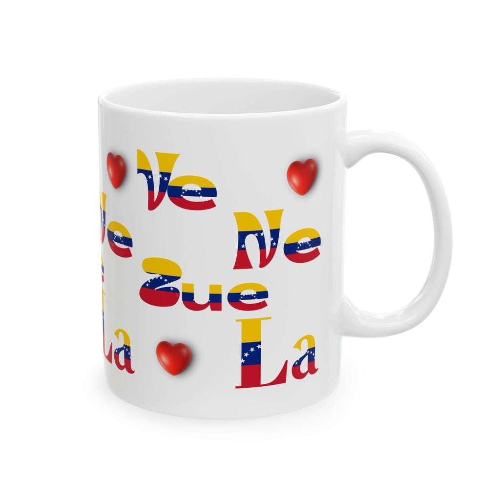 Venezuelan Mug 11oz - Taza de bebidas calientes con motivos venezolanos