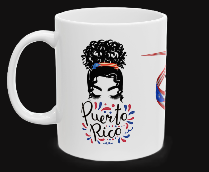 Patriotic Ceramic Mug | Country Love Coffee Cup | 4th of July, Memorial Day, Holiday Gift, Customizable Drinkware