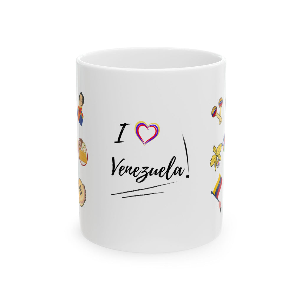 Venezuela Symbols - White Mug 11oz with