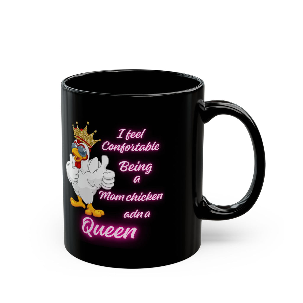 Funny Chicken Mom Mug, Gift for Mom, Mother's Day Coffee Cup, Humor Mug, Cute Chicken Mom