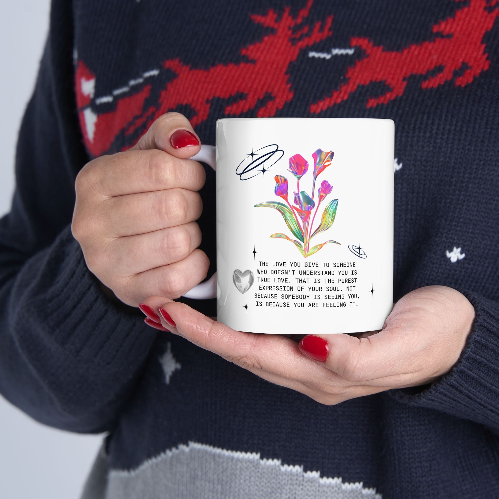 The Love You Give - White Mug 11oz