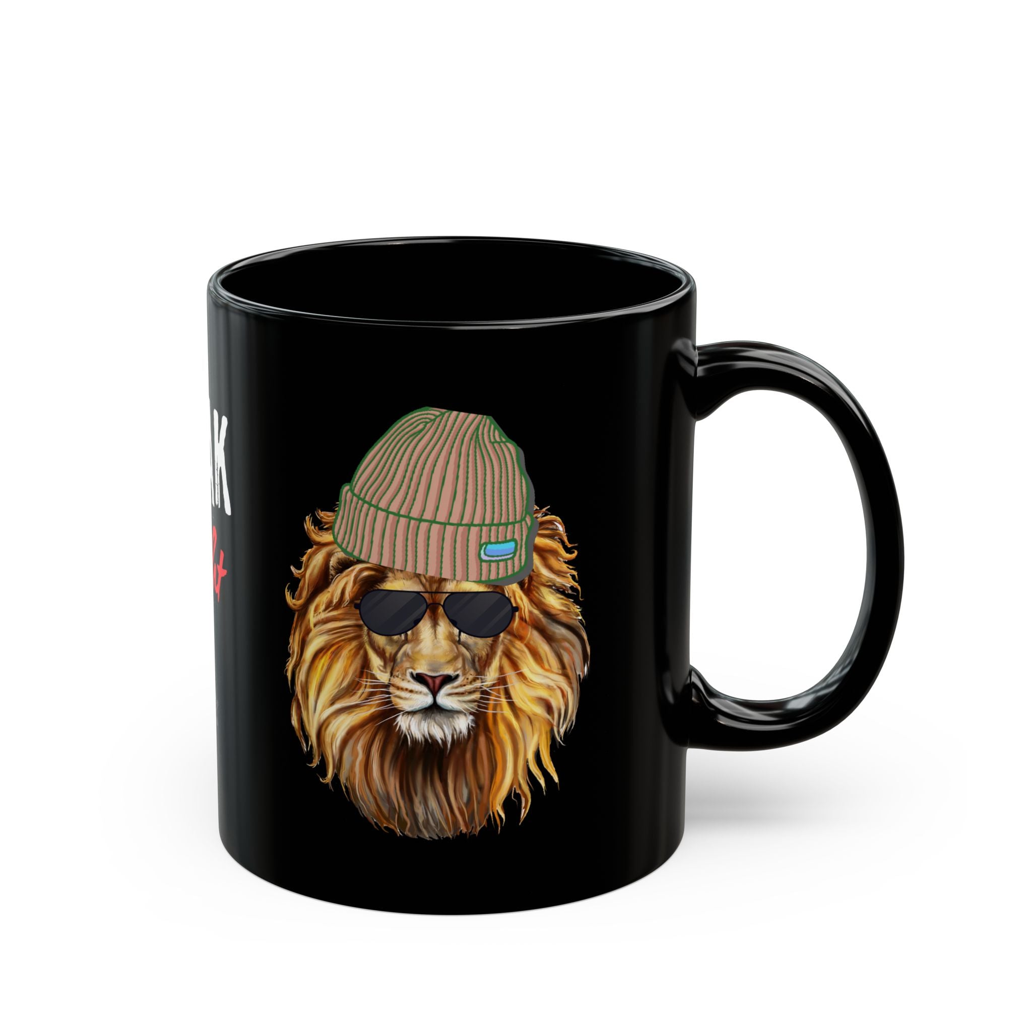 Steak Night Lion Mug - Perfect for Meat Lovers, Father's Day Gift, BBQ Enthusiasts, Coffee Lovers, Unique Kitchen Decor