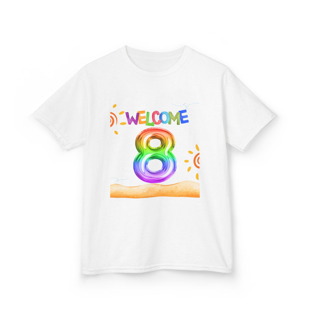 Welcome 8 -  Kids Heavy Cotton™ Tee