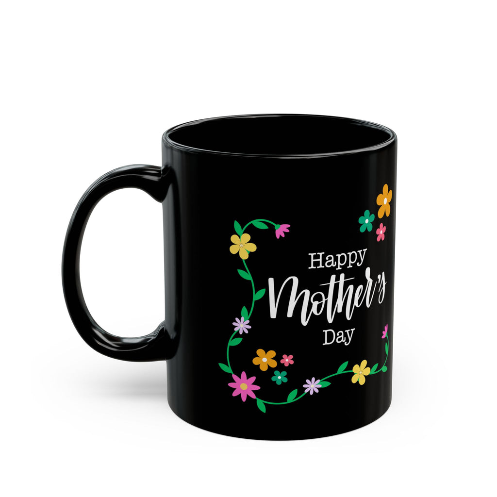 Black Coffee Mug, 11oz