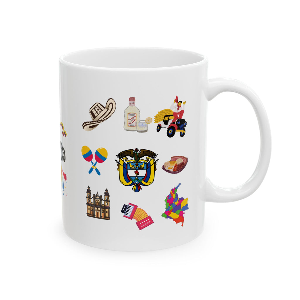 Recuerdos de Colombia - White Mug 11oz