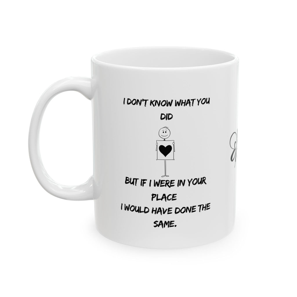 Inspirational Ceramic Mug | Coffee Cup Gift | Motivational Drinkware | Thoughtful Present for Friends | 11oz & 15oz Sizes