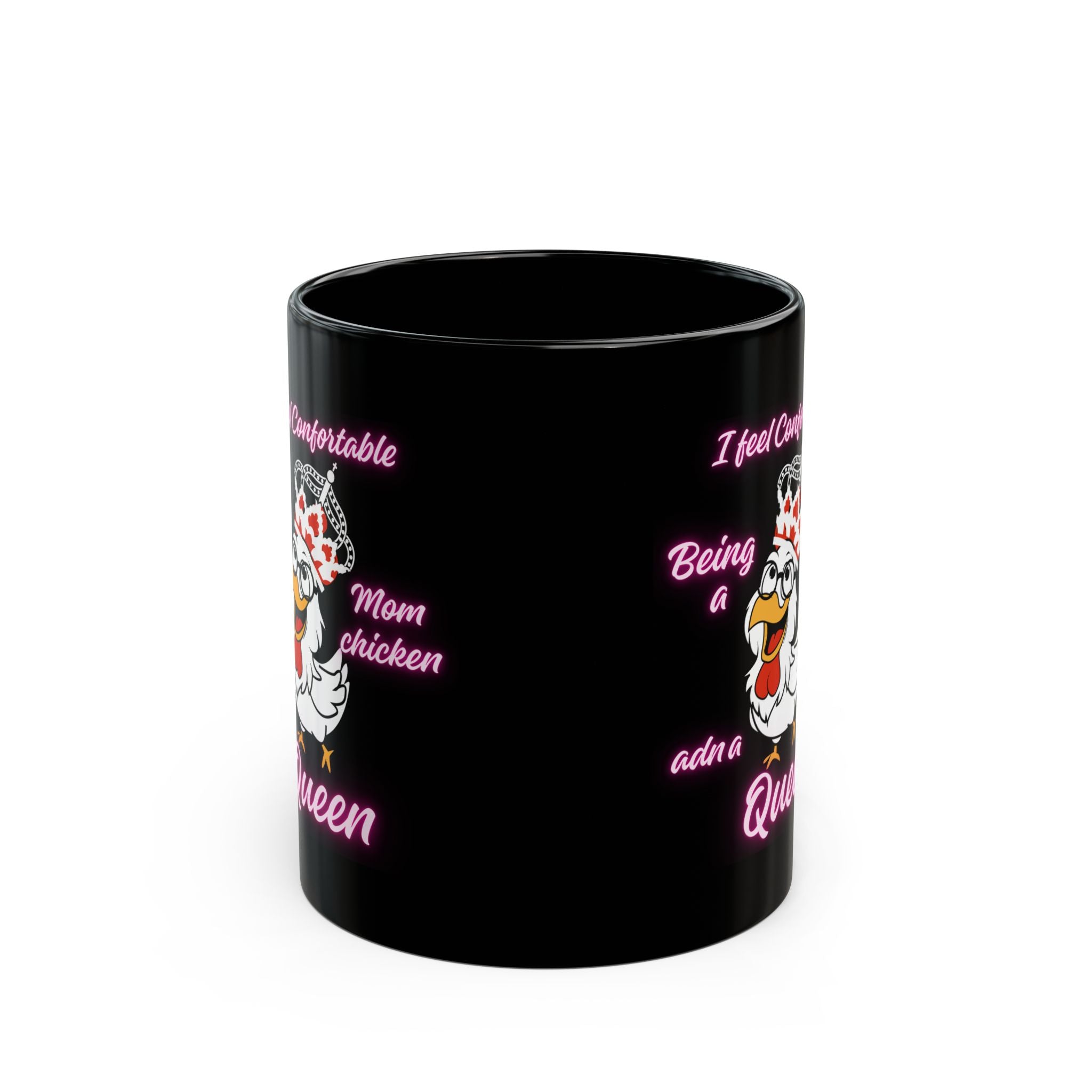 Queen Chicken Mom Mug - Perfect Gift for Mother's Day, Birthday, or Any Loving Mom Who Deserves to Feel Royal, Funny Coffee Cup, [...]