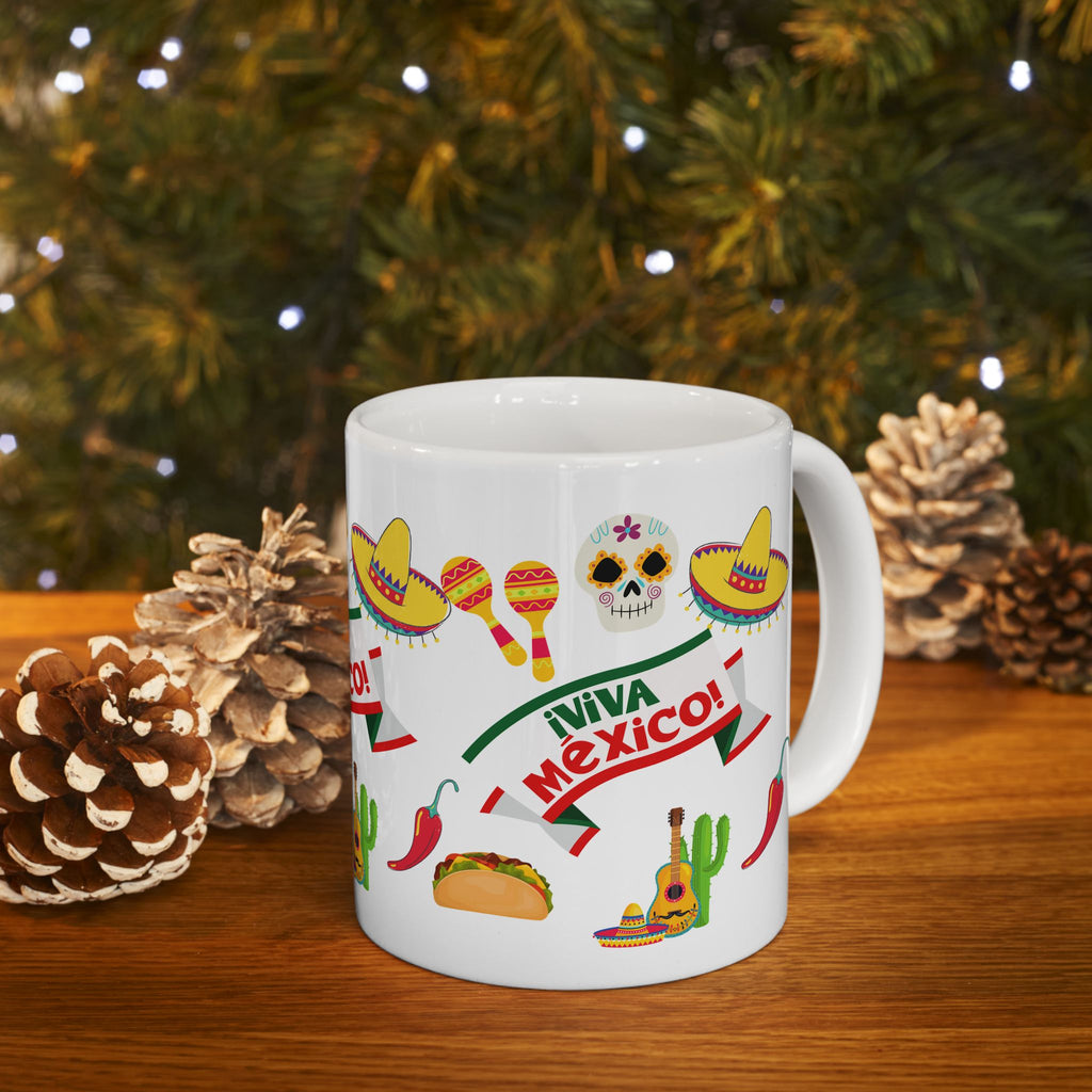Viva Mexico - White Mug 11oz