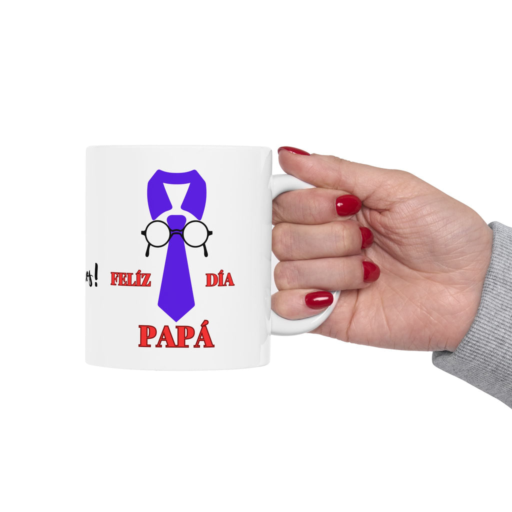 Feliz día Papá - White Mug 11oz